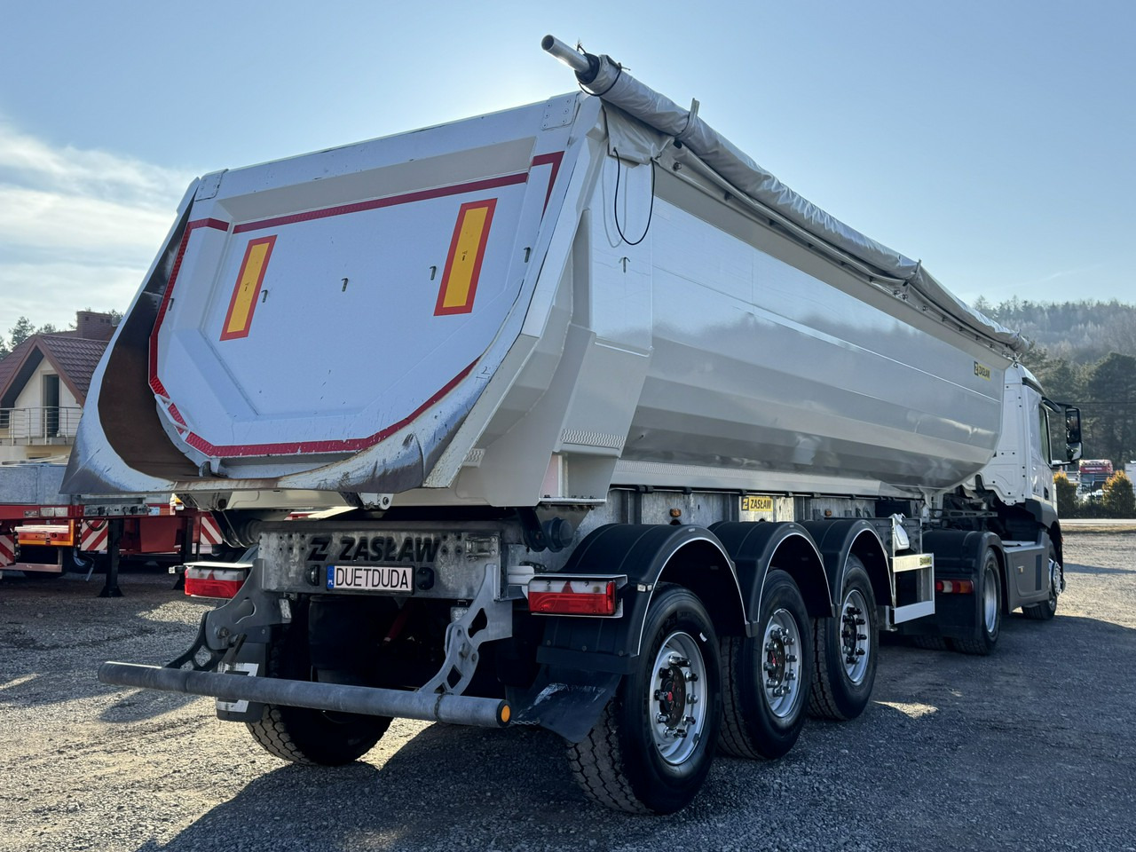 Semirremolque volquete Zasław D-653A Mulda Stalowa Hardox 30m: foto 27