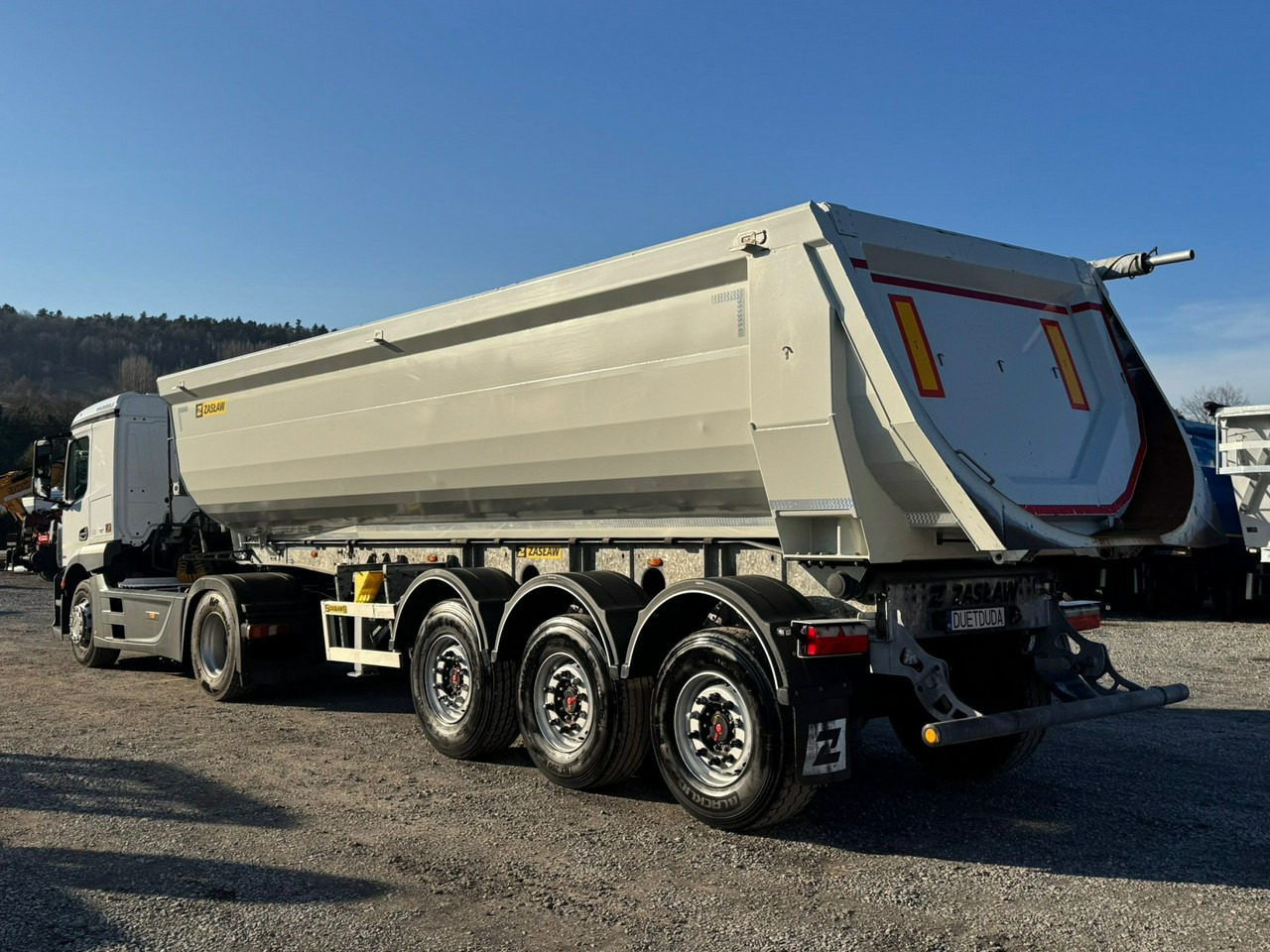 Semirremolque volquete Zasław D-653A Mulda Stalowa Hardox 30m: foto 23