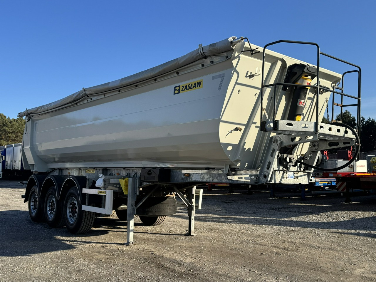 Semirremolque volquete Zasław D-653A Mulda Stalowa Hardox 30m: foto 30