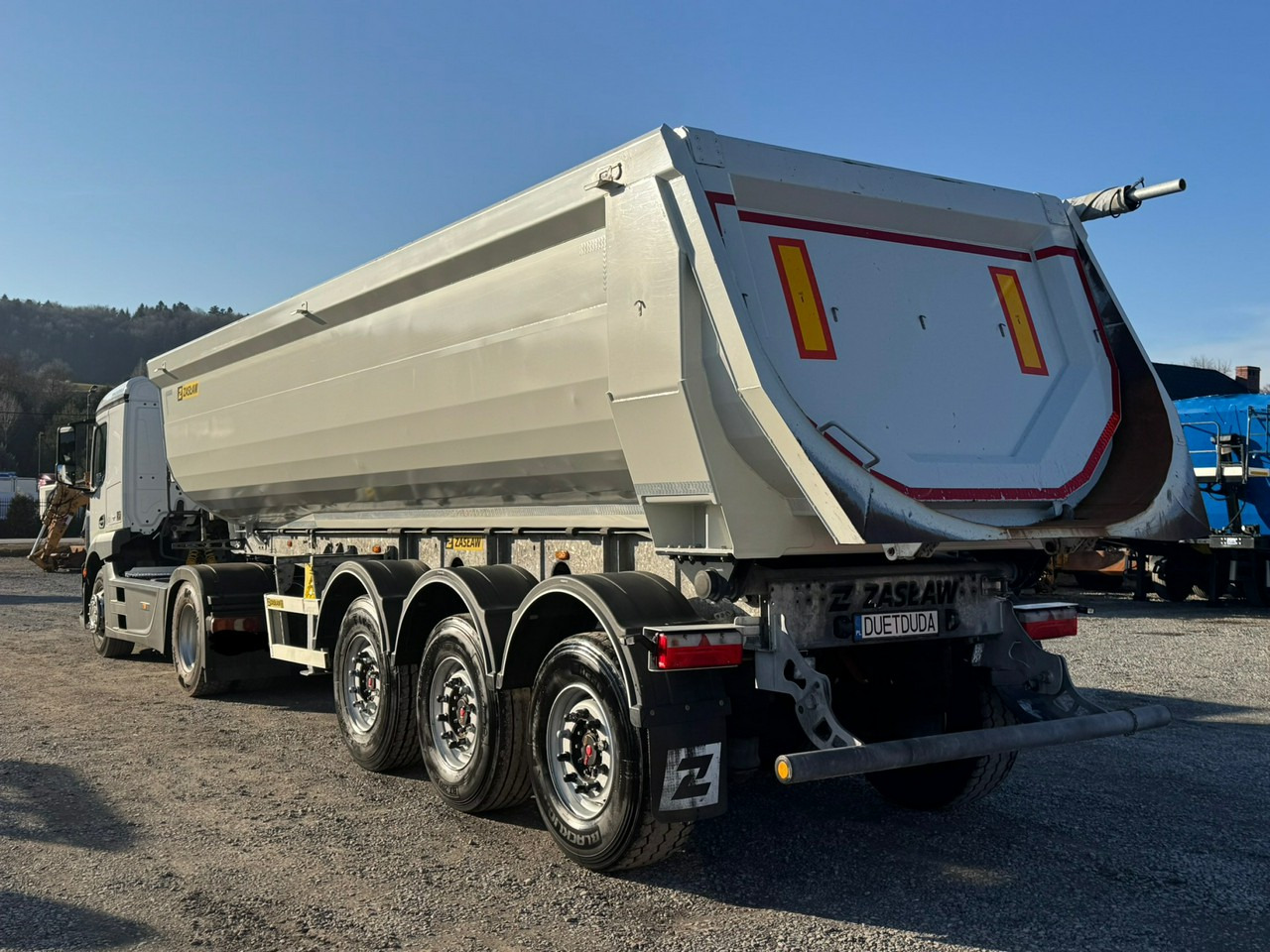 Semirremolque volquete Zasław D-653A Mulda Stalowa Hardox 30m: foto 26