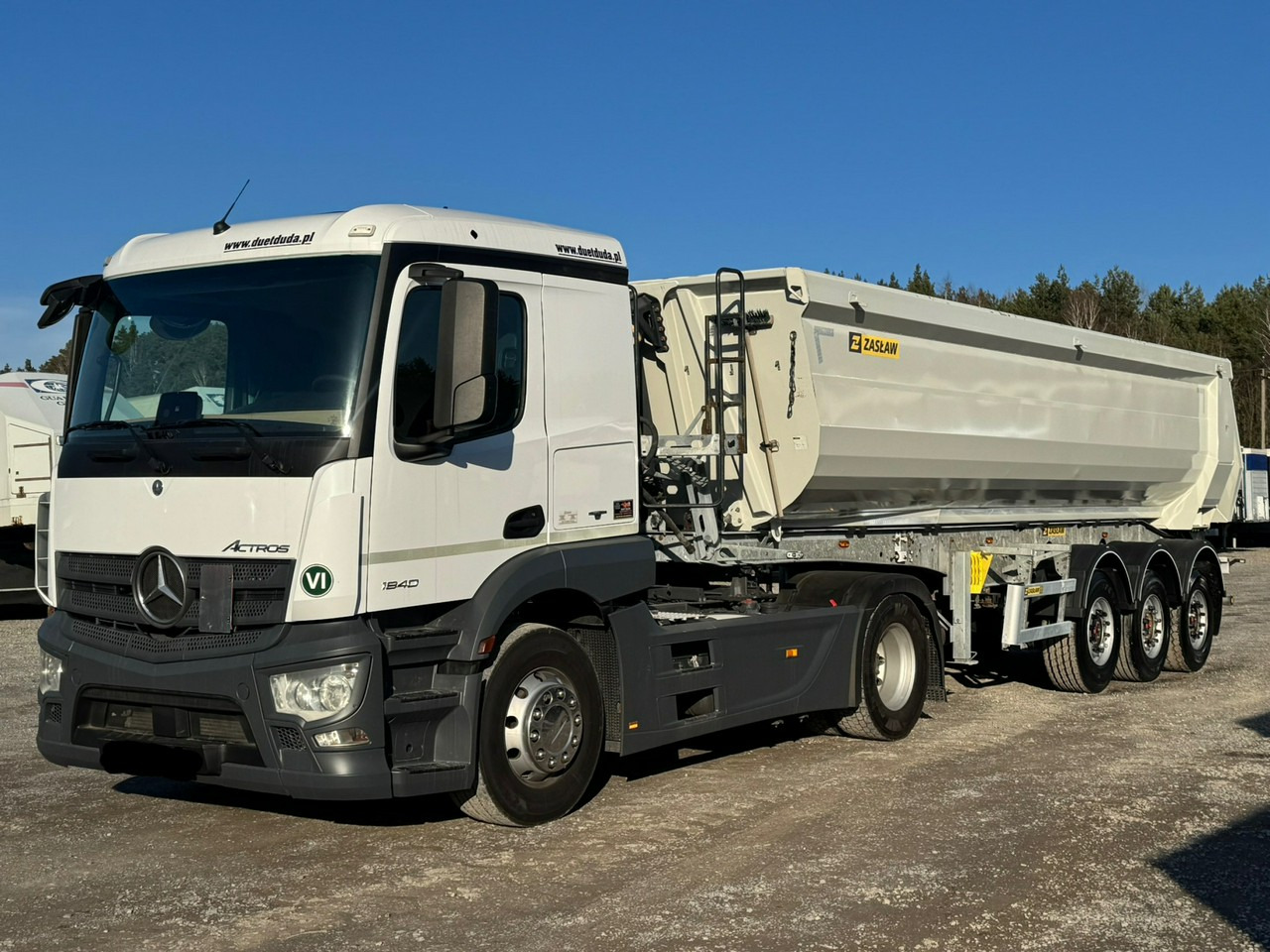 Semirremolque volquete Zasław D-653A Mulda Stalowa Hardox 30m: foto 29