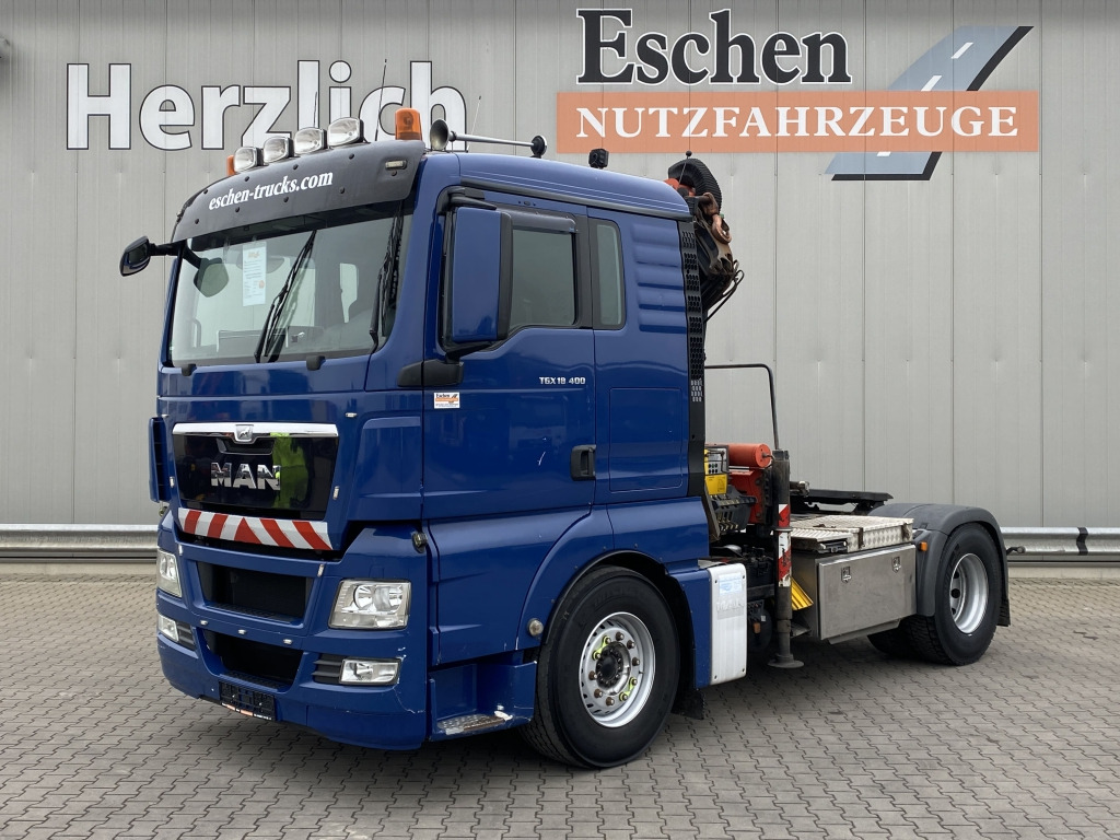 MAN TGX 18.400 4x2 BLS / Palfinger PK18.502 Kran - Cabeza tractora: foto 1 MAN TGX 18.400 4x2 BLS / Palfinger PK18.502 Kran - Cabeza tractora: foto 1
