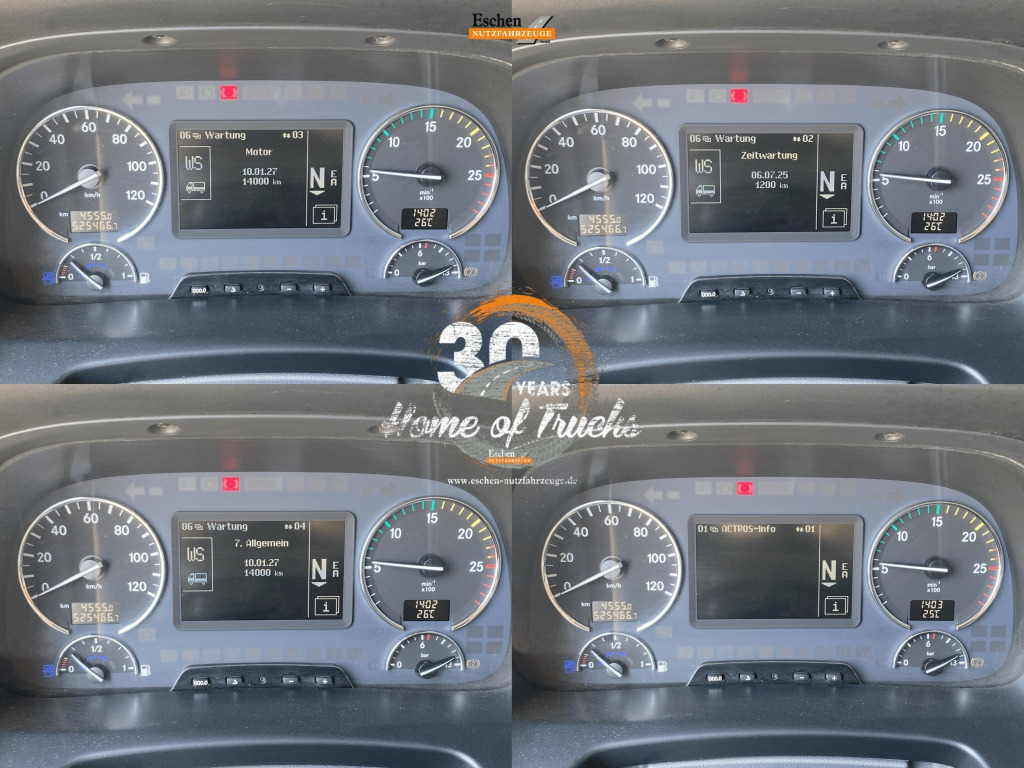 Cabeza tractora Mercedes-Benz 1841 LS, Actros MP3 / Palfinger PK 18502-SHC: foto 18