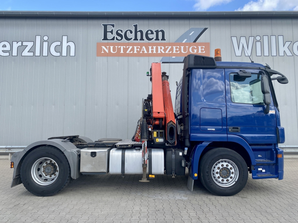 Cabeza tractora Mercedes-Benz 1841 LS, Actros MP3 / Palfinger PK 18502-SHC: foto 7