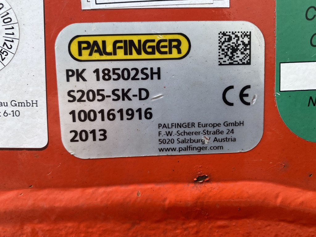 Cabeza tractora Mercedes-Benz 1841 LS, Actros MP3 / Palfinger PK 18502-SHC: foto 11
