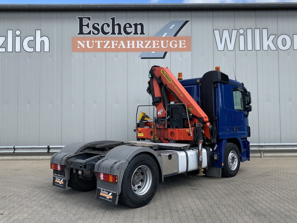 Cabeza tractora Mercedes-Benz 1841 LS, Actros MP3 / Palfinger PK 18502-SHC: foto 6