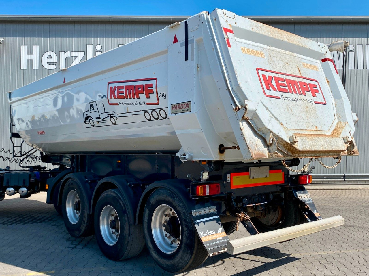 Kempf SKM 35/3 | Stahl 27m³*1+3.Achse liftbar*BPW*EBS - Semirremolque volquete: foto 3 Kempf SKM 35/3 | Stahl 27m³*1+3.Achse liftbar*BPW*EBS - Semirremolque volquete: foto 3