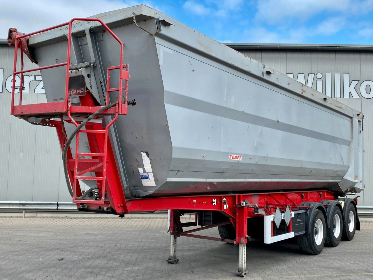 Kempf SKM 35/3 | Stahl 48m³*Getreideschieber*Lift*BPW - Semirremolque volquete: foto 1 Kempf SKM 35/3 | Stahl 48m³*Getreideschieber*Lift*BPW - Semirremolque volquete: foto 1