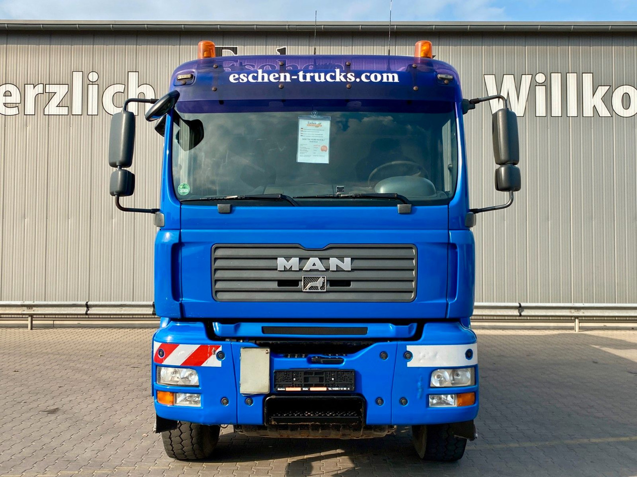 Camión volquete, Camión grúa nuevo MAN TGA 18.360 4x4H BL Hiab Kran*Dautel Kipper*Klima MAN TGA 18.360 4x4H BL Hiab Kran*Dautel Kipper*Klima: foto 9
