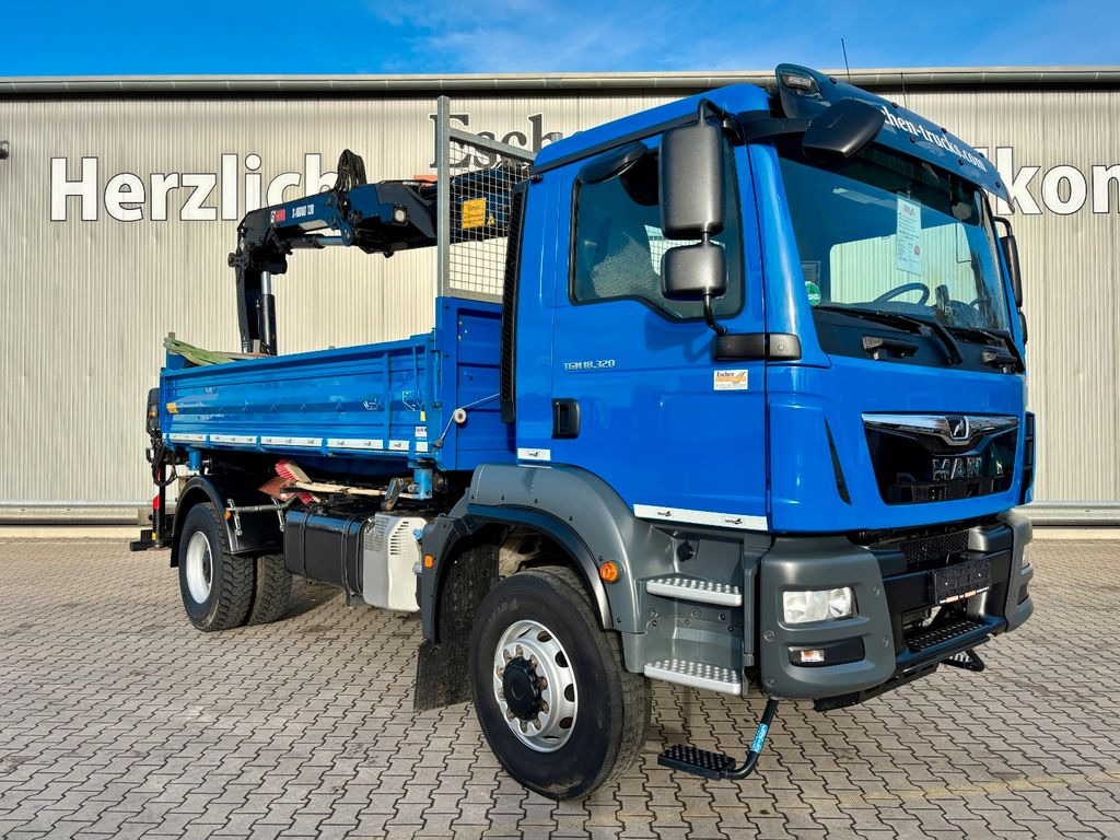 Camión volquete, Camión grúa MAN TGM 18.320 4x4 BB | HIAB X-HIDUO 138*FUNK*Klima: foto 7