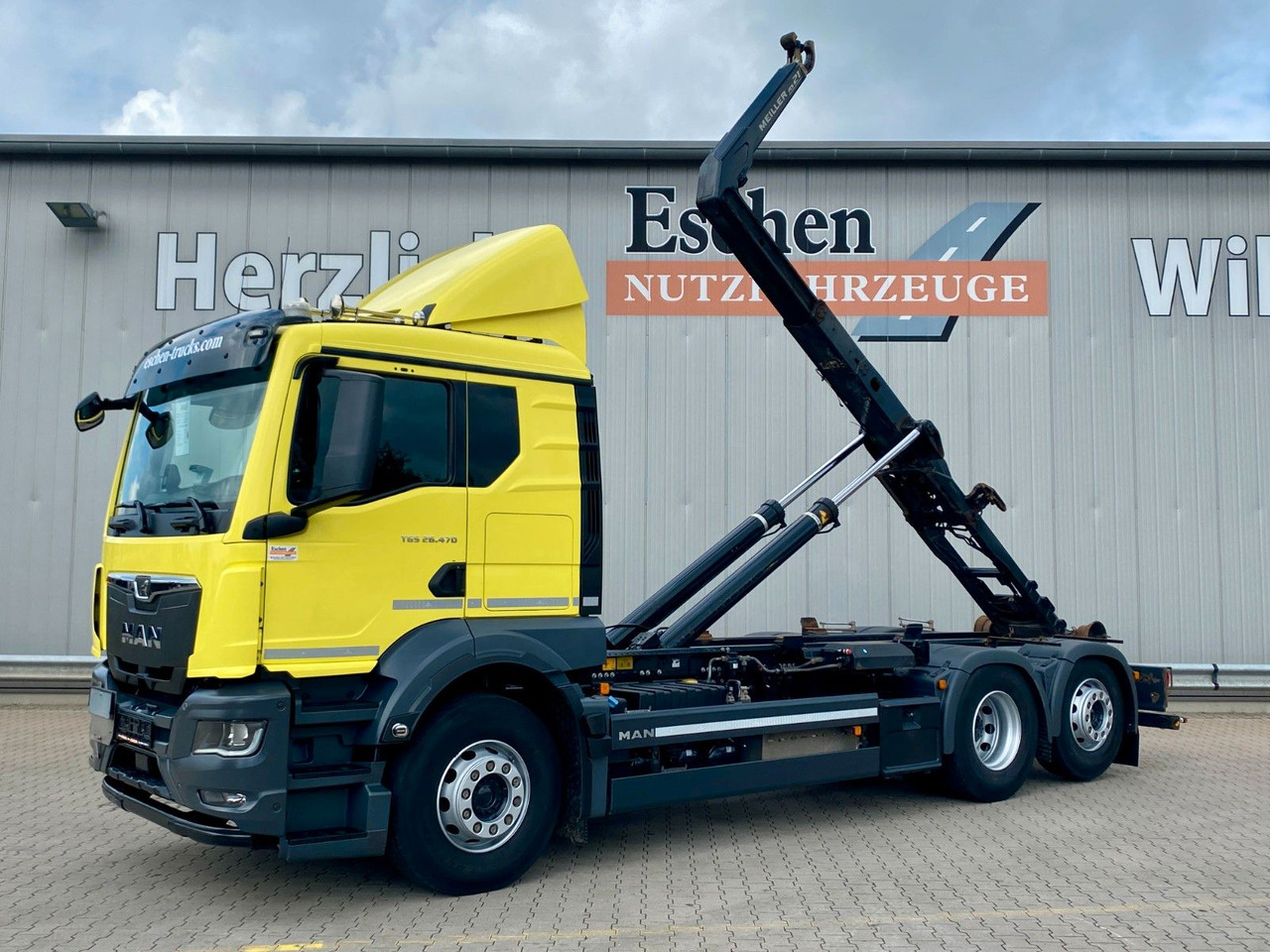 MAN TGS 26.470 6x2-4|MEILLER RS 21.65H*FUNK*Retarder - Camión multibasculante: foto 1 MAN TGS 26.470 6x2-4|MEILLER RS 21.65H*FUNK*Retarder - Camión multibasculante: foto 1