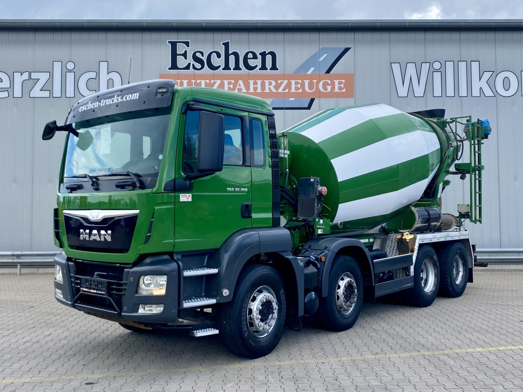 MAN TGS 32.360 8x4 BB / 9 m³ Stetter-Aufbau - Camión hormigonera: foto 1 MAN TGS 32.360 8x4 BB / 9 m³ Stetter-Aufbau - Camión hormigonera: foto 1