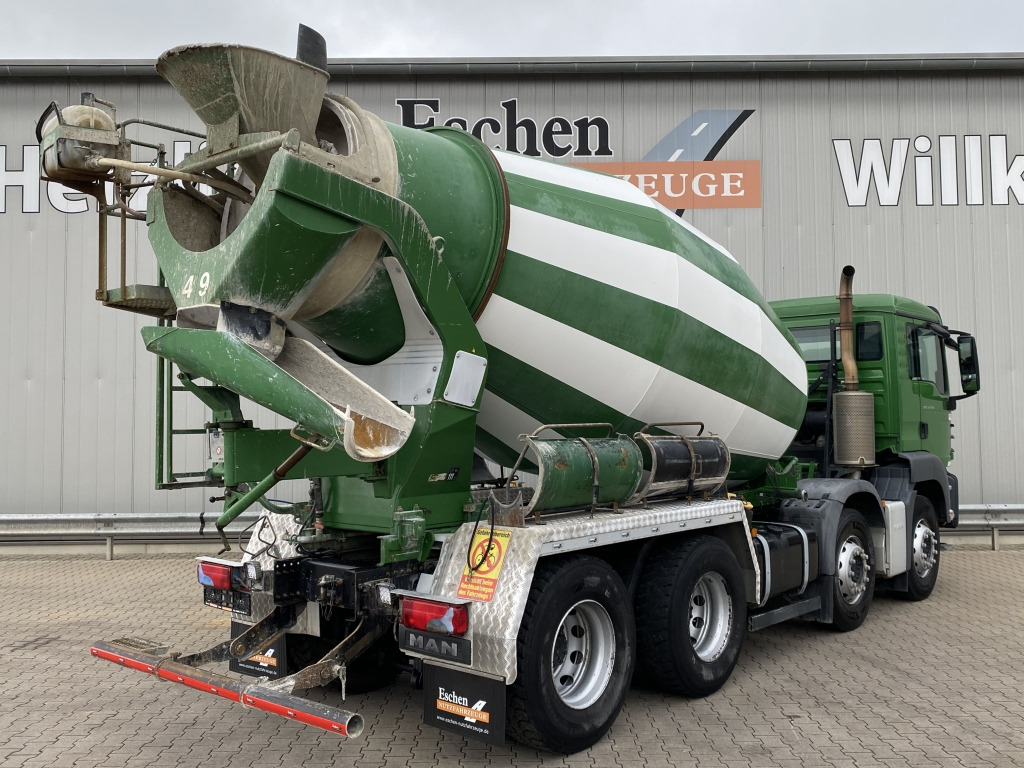 MAN TGS 32.360 8x4 BB / 9 m³ Stetter-Aufbau - Camión hormigonera: foto 5 MAN TGS 32.360 8x4 BB / 9 m³ Stetter-Aufbau - Camión hormigonera: foto 5