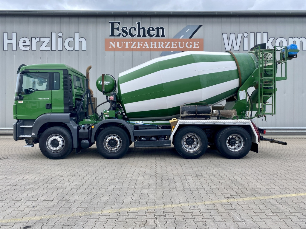 MAN TGS 32.360 8x4 BB / 9 m³ Stetter-Aufbau - Camión hormigonera: foto 2 MAN TGS 32.360 8x4 BB / 9 m³ Stetter-Aufbau - Camión hormigonera: foto 2