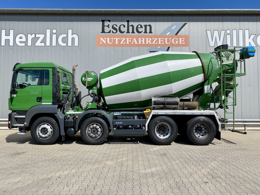 MAN TGS 32.360 8x4 BB / 9 m³ Stetter-Aufbau - Camión hormigonera: foto 2 MAN TGS 32.360 8x4 BB / 9 m³ Stetter-Aufbau - Camión hormigonera: foto 2