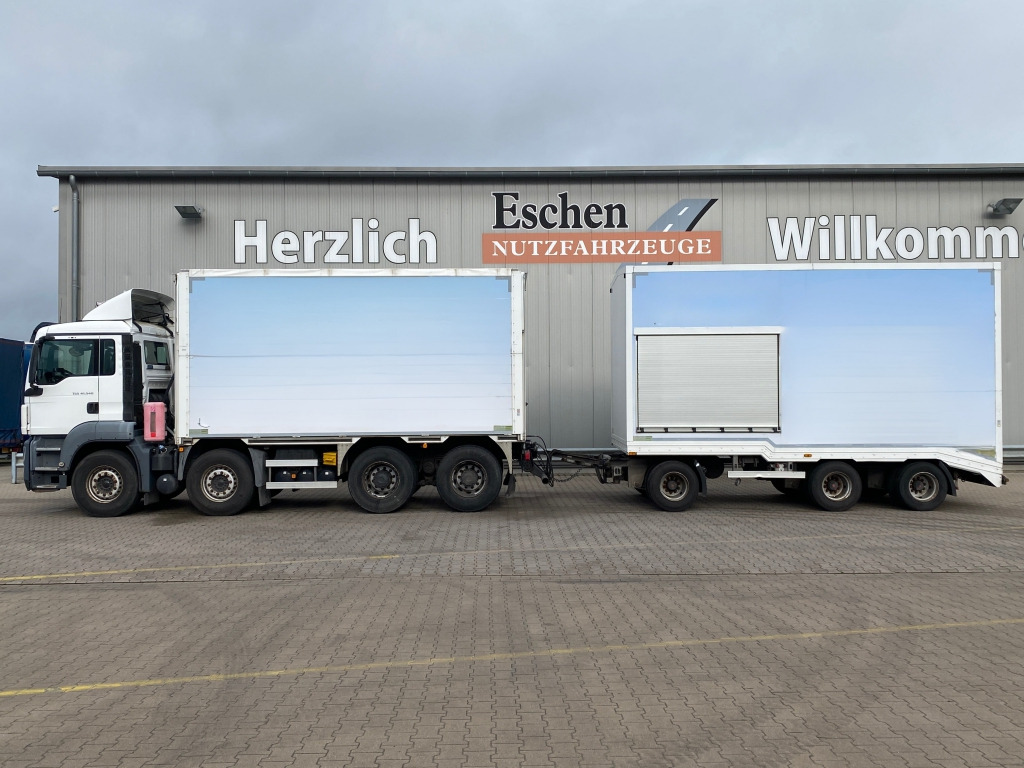 MAN TGS 41.540 8x4 BB Eichfahrzeug - Camión caja cerrada: foto 3 MAN TGS 41.540 8x4 BB Eichfahrzeug - Camión caja cerrada: foto 3