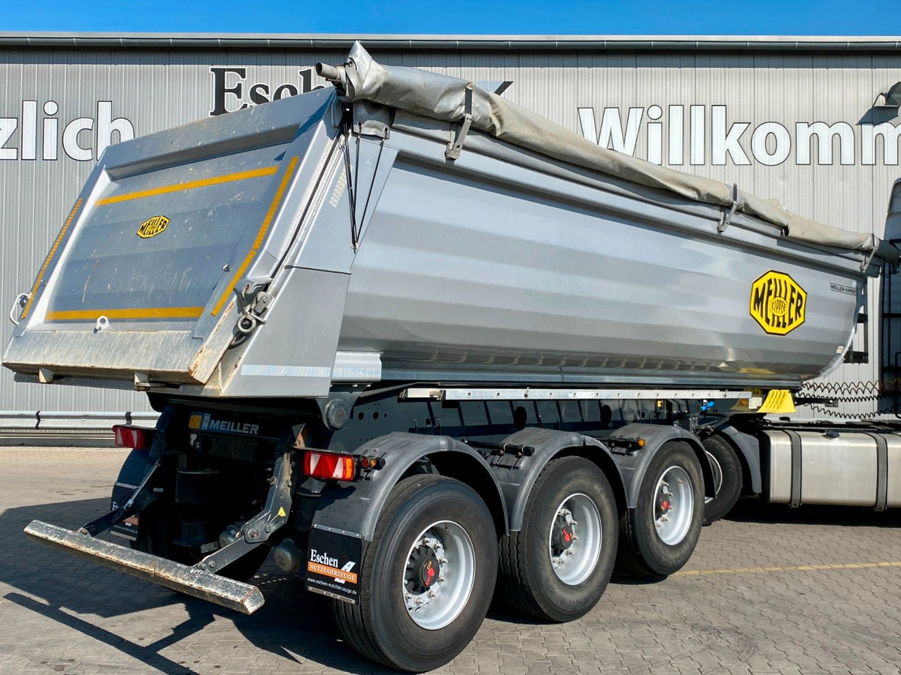 Meiller MHPS 44.3-N | Stahl 24m³*Luft-Lift*Rollplane*SAF - Semirremolque volquete: foto 4 Meiller MHPS 44.3-N | Stahl 24m³*Luft-Lift*Rollplane*SAF - Semirremolque volquete: foto 4