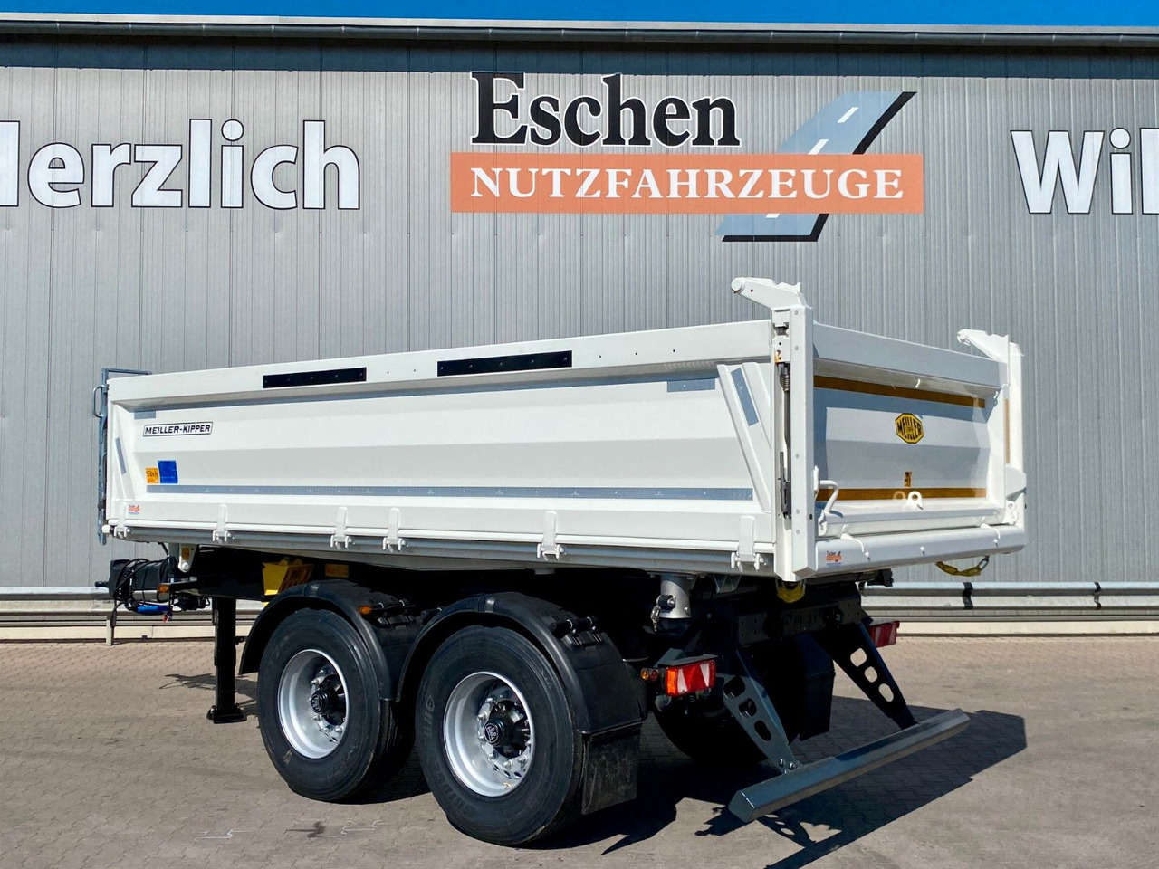 Meiller MZDA 18.22 *NEW*|abklappbare Seitenwand*Garantie - Remolque volquete: foto 3 Meiller MZDA 18.22 *NEW*|abklappbare Seitenwand*Garantie - Remolque volquete: foto 3