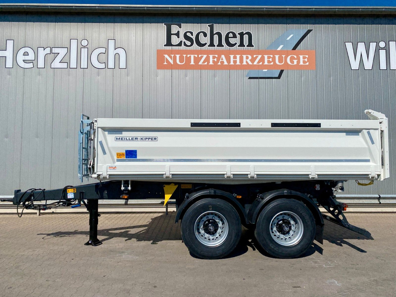 Meiller MZDA 18.22 *NEW*|abklappbare Seitenwand*Garantie - Remolque volquete: foto 2 Meiller MZDA 18.22 *NEW*|abklappbare Seitenwand*Garantie - Remolque volquete: foto 2