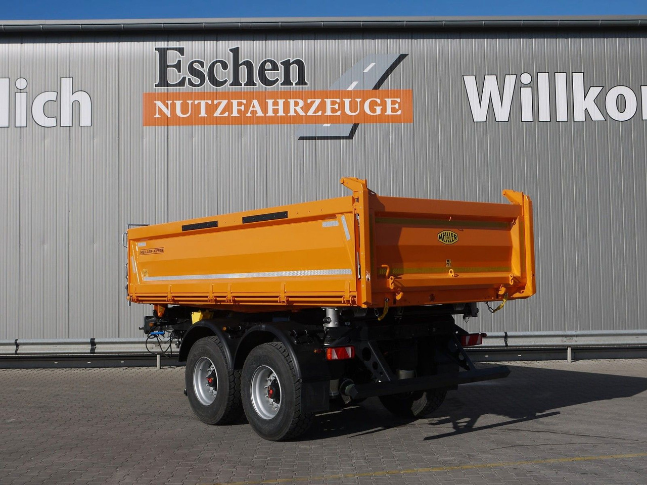 Meiller MZDA 18.22 |*NEW* abklappbare Seitenwand*Trommel - Remolque volquete: foto 3 Meiller MZDA 18.22 |*NEW* abklappbare Seitenwand*Trommel - Remolque volquete: foto 3