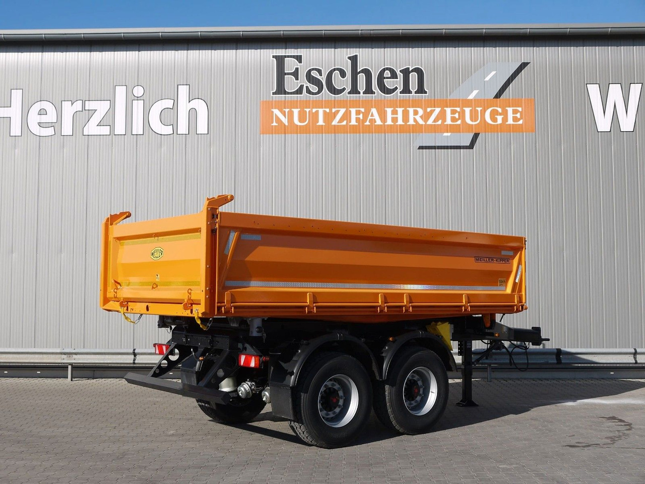 Meiller MZDA 18.22 |*NEW* abklappbare Seitenwand*Trommel - Remolque volquete: foto 4 Meiller MZDA 18.22 |*NEW* abklappbare Seitenwand*Trommel - Remolque volquete: foto 4