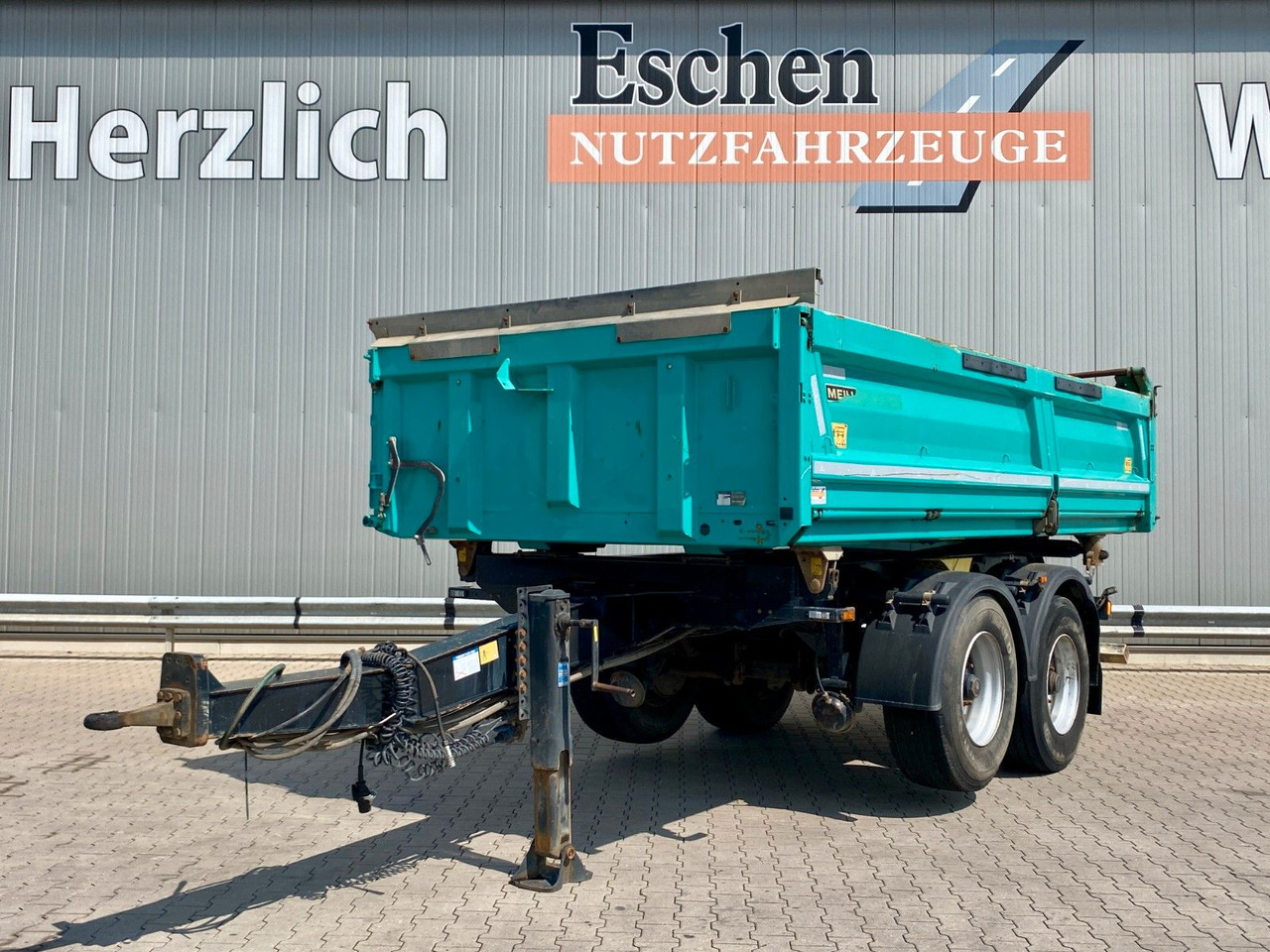Meiller MZDA 18/23 | Bordmatik*Liftachse*Rollplane*BPW - Remolque volquete: foto 1 Meiller MZDA 18/23 | Bordmatik*Liftachse*Rollplane*BPW - Remolque volquete: foto 1