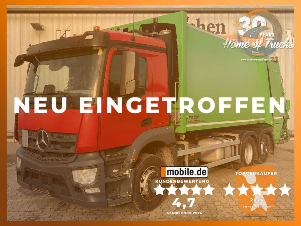 Mercedes-Benz 2533 L 6x2 - Camión de basura: foto 1 Mercedes-Benz 2533 L 6x2 - Camión de basura: foto 1