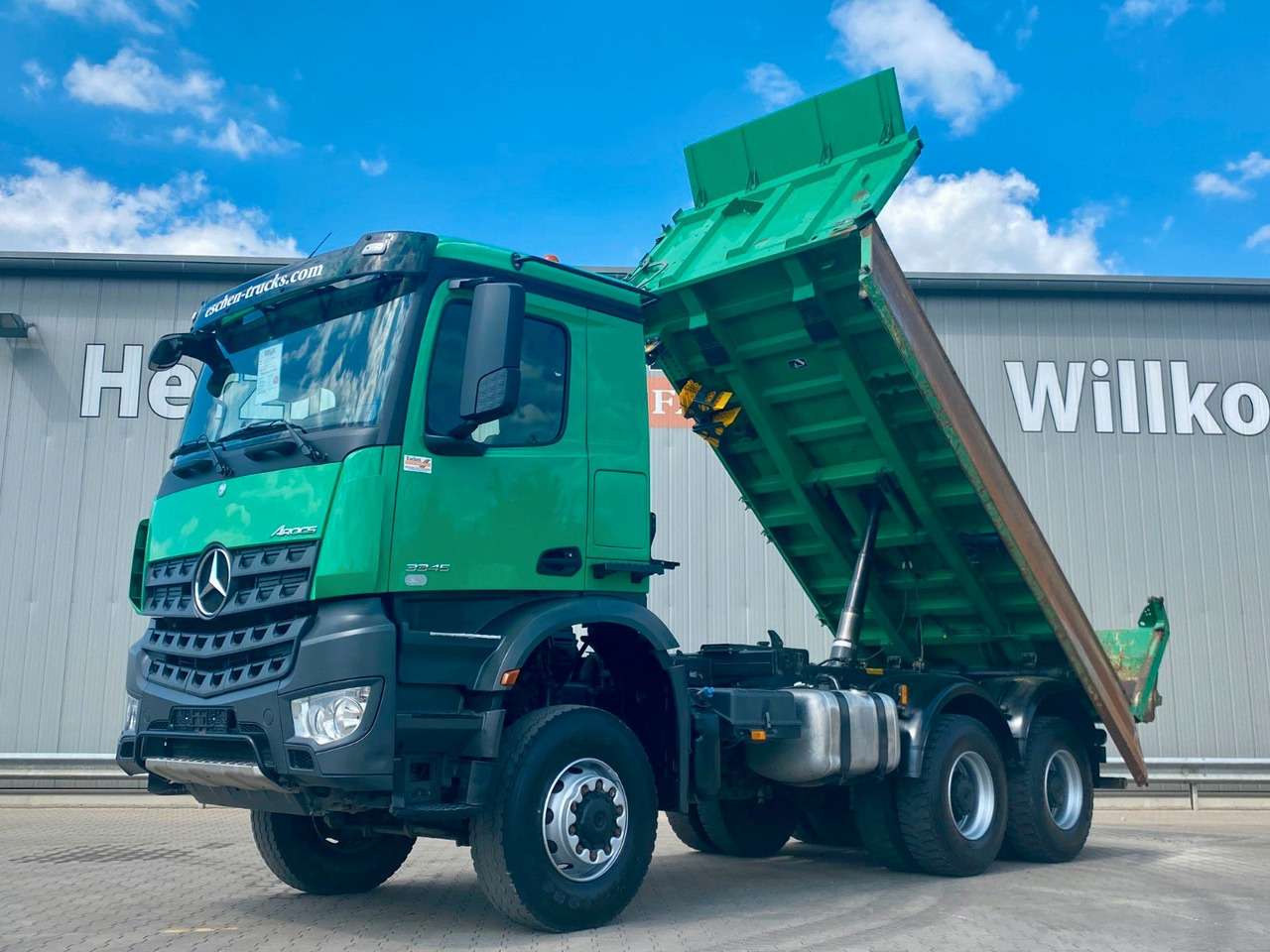 Mercedes-Benz 3345 Arocs 6x6 | MEILLER*Bordmatik*AHK*Blatt*AC - Camión volquete: foto 2 Mercedes-Benz 3345 Arocs 6x6 | MEILLER*Bordmatik*AHK*Blatt*AC - Camión volquete: foto 2