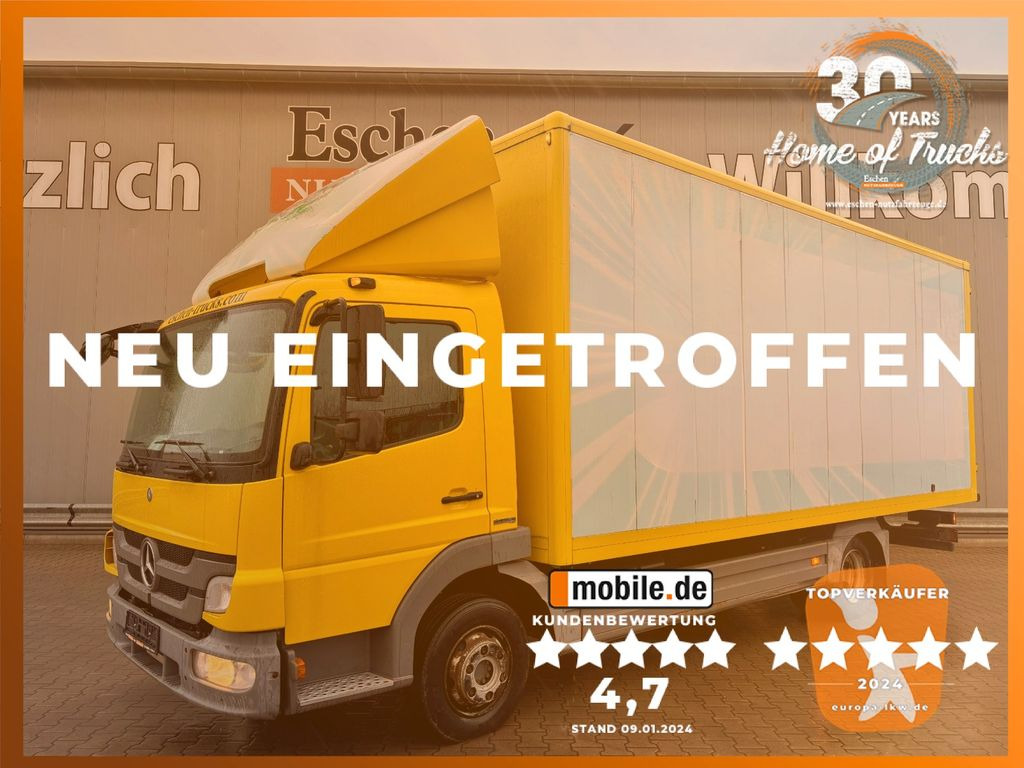 Mercedes-Benz 816 Atego | 3 Sitze*3x Zurrleisten*Portal*ASR - Camión caja cerrada: foto 1 Mercedes-Benz 816 Atego | 3 Sitze*3x Zurrleisten*Portal*ASR - Camión caja cerrada: foto 1