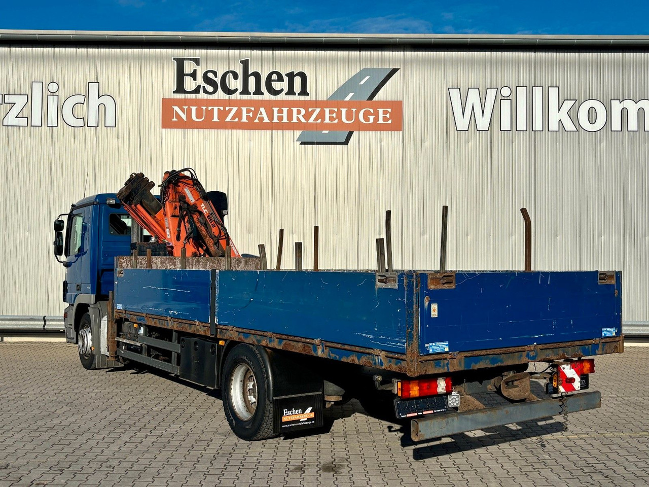Mercedes-Benz Actros 1832 I Terex 85.2A3*9,10m*Telligent*Klima - Camión caja abierta, Camión grúa: foto 4 Mercedes-Benz Actros 1832 I Terex 85.2A3*9,10m*Telligent*Klima - Camión caja abierta, Camión grúa: foto 4
