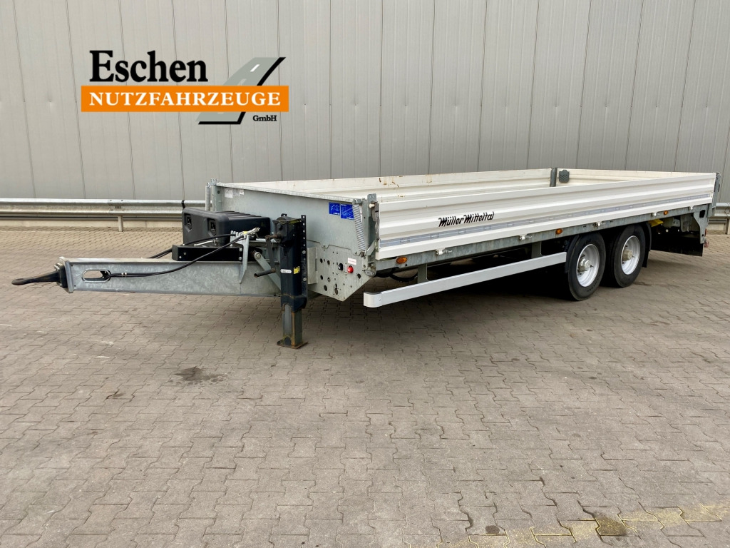 Müller-Mitteltal ETÜ-TA-ER 11,9 - Remolque plataforma/ Caja abierta: foto 1 Müller-Mitteltal ETÜ-TA-ER 11,9 - Remolque plataforma/ Caja abierta: foto 1