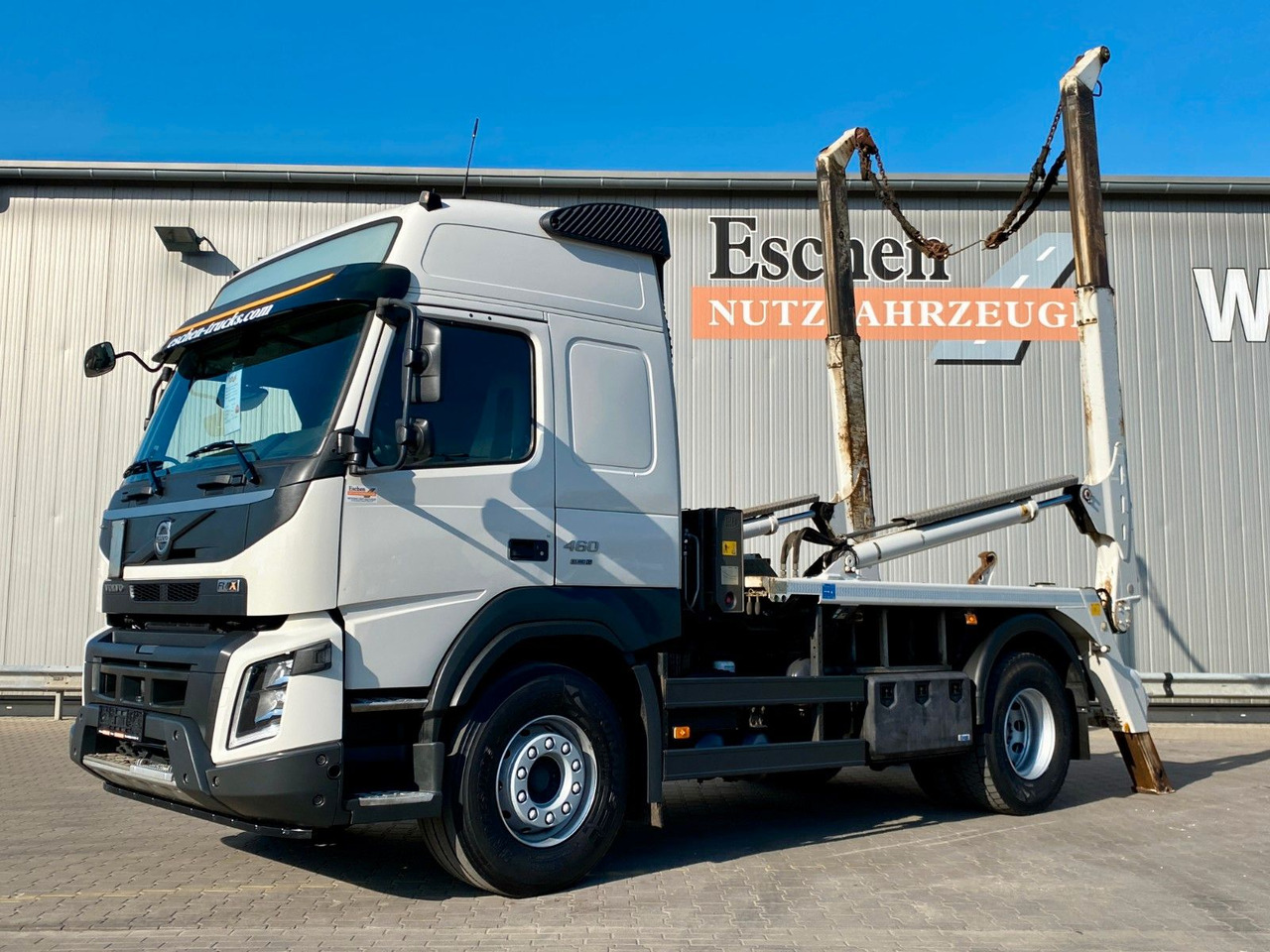 Volvo FMX 460 Bremse NEU*Fernverkehr*MEILLER A12T*Funk Volvo FMX 460 Bremse NEU*Fernverkehr*MEILLER A12T*Funk - Camión portacontenedor de cadenas: foto 1 Volvo FMX 460 Bremse NEU*Fernverkehr*MEILLER A12T*Funk Volvo FMX 460 Bremse NEU*Fernverkehr*MEILLER A12T*Funk - Camión portacontenedor de cadenas: foto 1