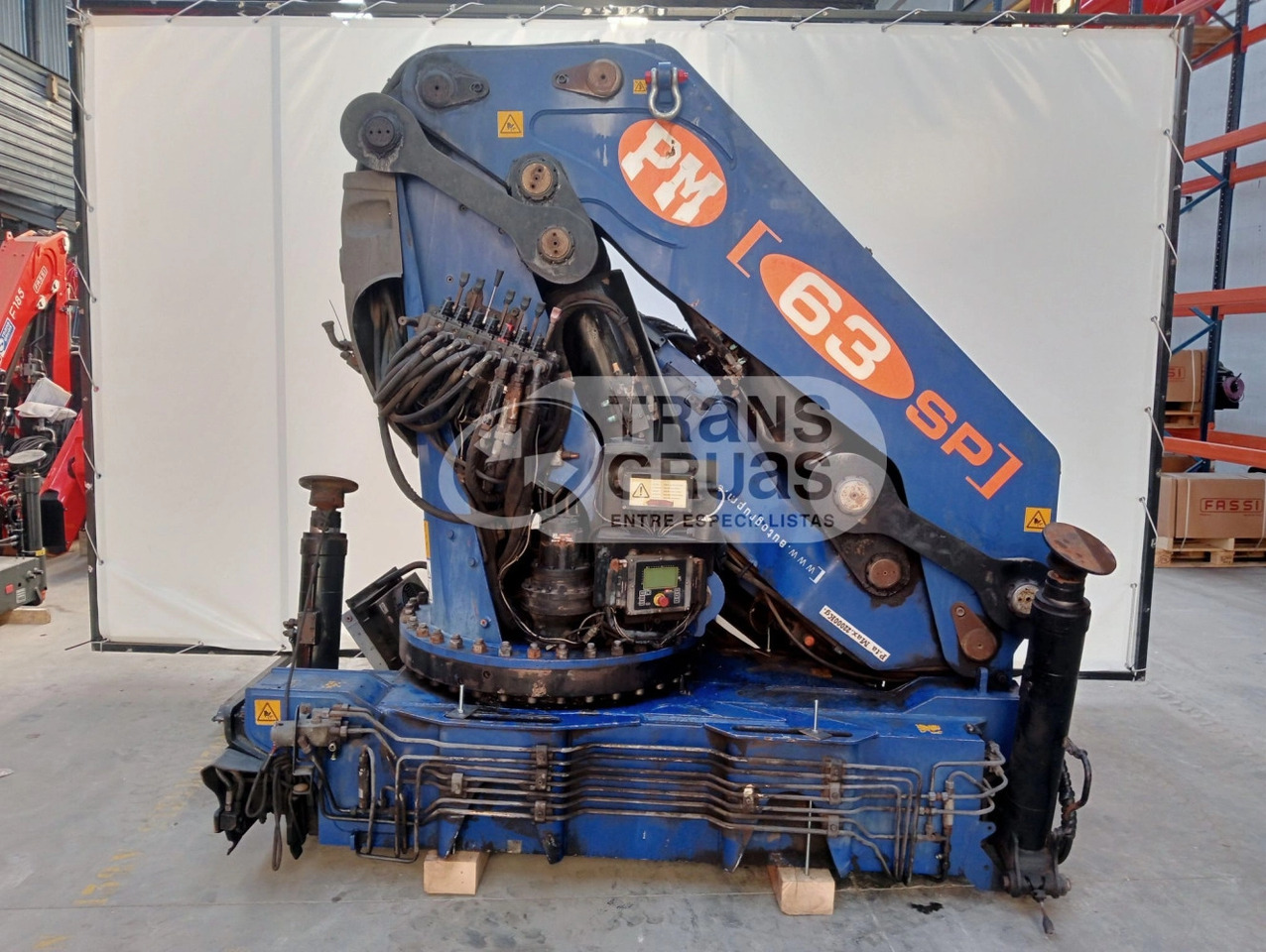 Grúa PM 63 SP - Grúa para camión para Camión: foto 1 Grúa PM 63 SP - Grúa para camión para Camión: foto 1