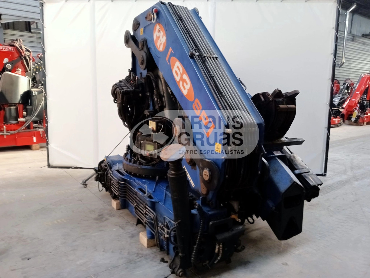 Grúa PM 63 SP - Grúa para camión para Camión: foto 4 Grúa PM 63 SP - Grúa para camión para Camión: foto 4