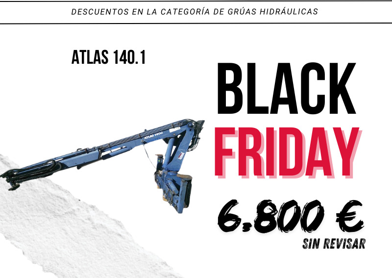 Grúa articulada Atlas AK 140.1 - Grúa para camión para Camión: foto 4 Grúa articulada Atlas AK 140.1 - Grúa para camión para Camión: foto 4