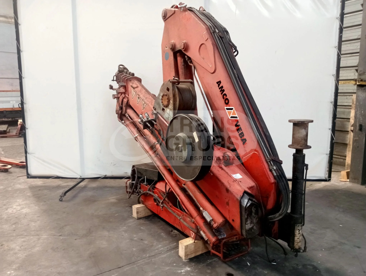 Grúa hidráulica Amco Veba 814 4S - Grúa para camión: foto 2 Grúa hidráulica Amco Veba 814 4S - Grúa para camión: foto 2