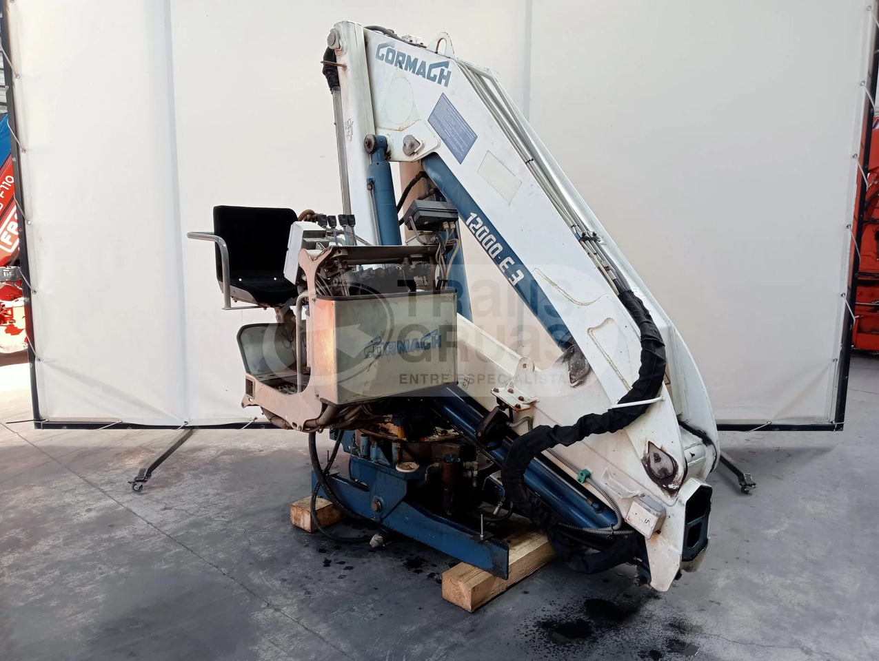 Grúa hidráulica Cormach 12000 E3 - Grúa para camión: foto 4 Grúa hidráulica Cormach 12000 E3 - Grúa para camión: foto 4