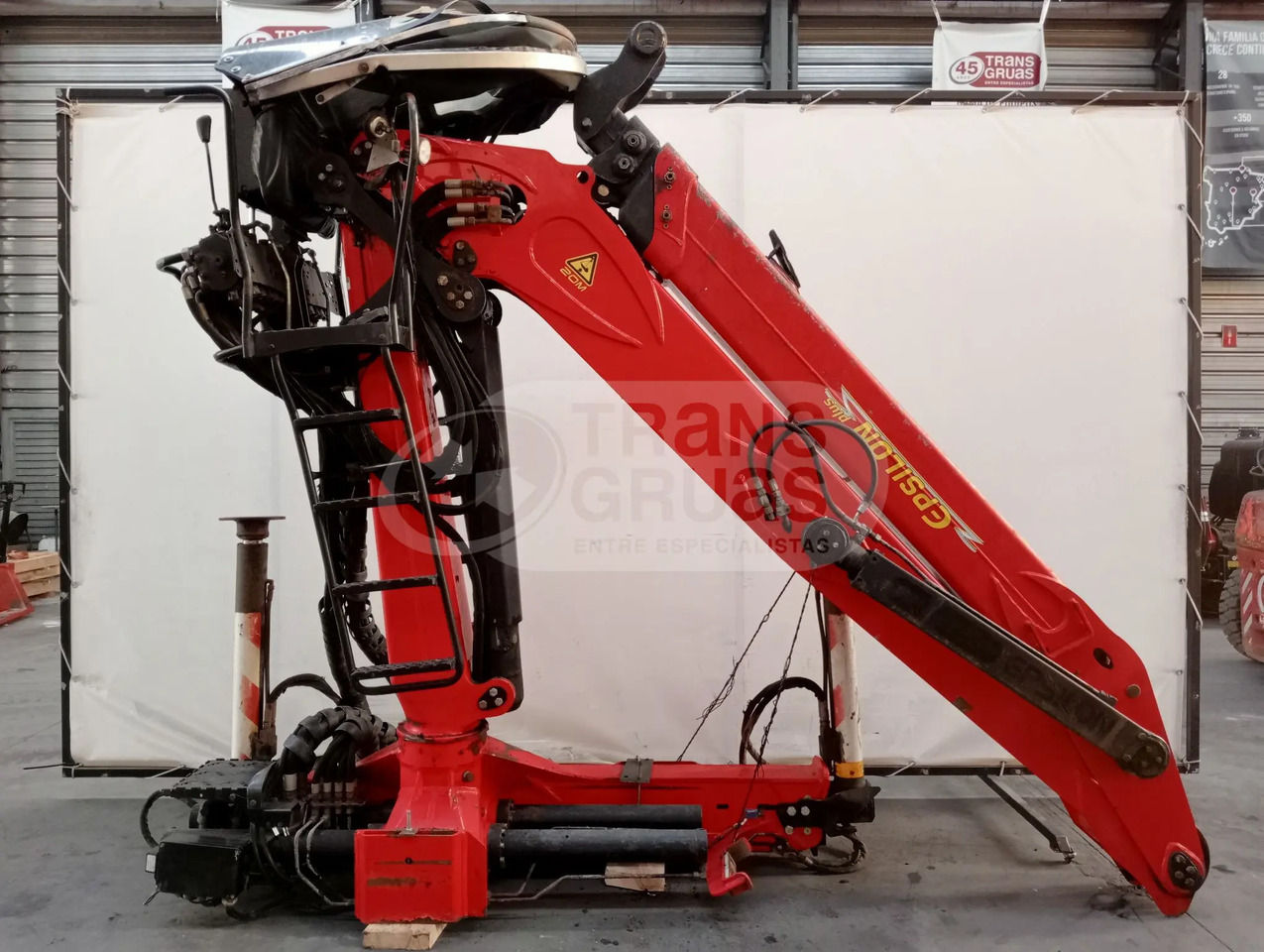 Grúa hidráulica EPSILON M120Z96 - Grúa para camión: foto 2 Grúa hidráulica EPSILON M120Z96 - Grúa para camión: foto 2