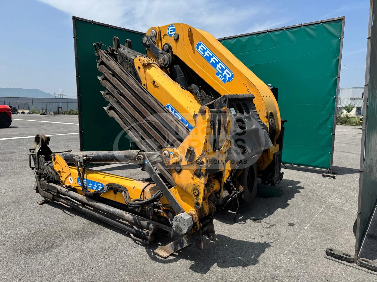 Grúa hidráulica Effer 850 8S - Grúa para camión: foto 5 Grúa hidráulica Effer 850 8S - Grúa para camión: foto 5