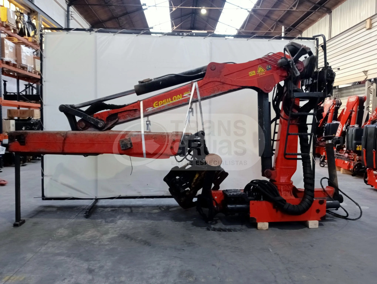Grúa hidráulica Epsilon E140L 79V - Grúa para camión: foto 1 Grúa hidráulica Epsilon E140L 79V - Grúa para camión: foto 1
