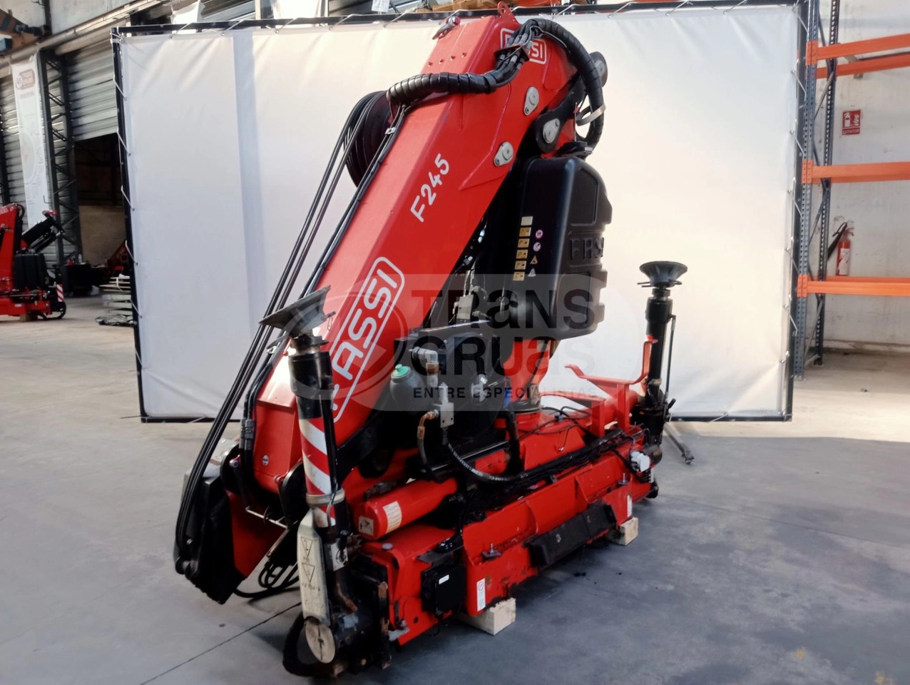 Grúa hidráulica Fassi F245A.2.25 - Grúa para camión: foto 4 Grúa hidráulica Fassi F245A.2.25 - Grúa para camión: foto 4