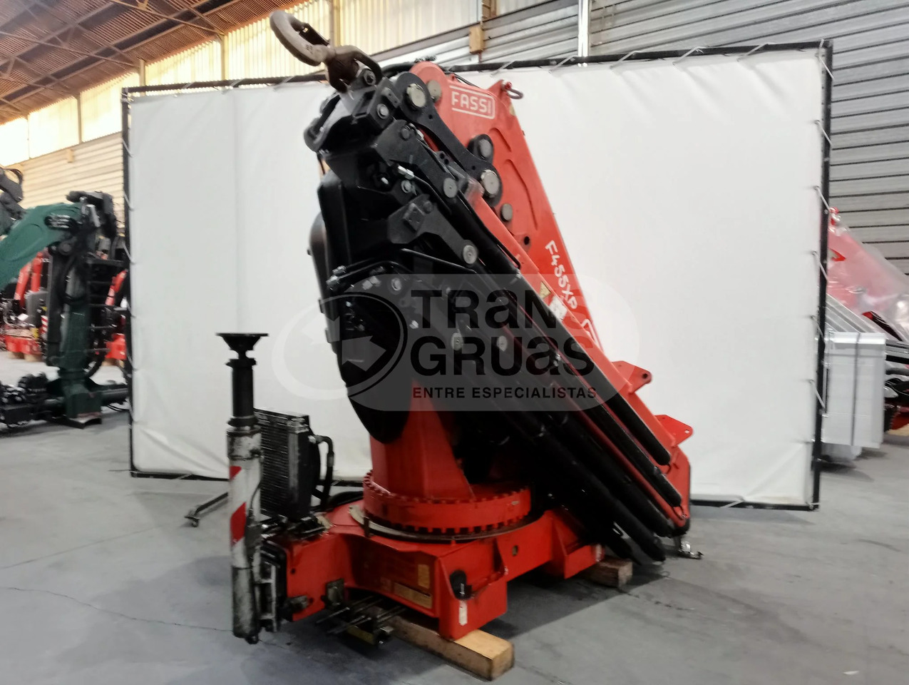 Grúa hidráulica Fassi F455AXP.28 - Grúa para camión: foto 4 Grúa hidráulica Fassi F455AXP.28 - Grúa para camión: foto 4