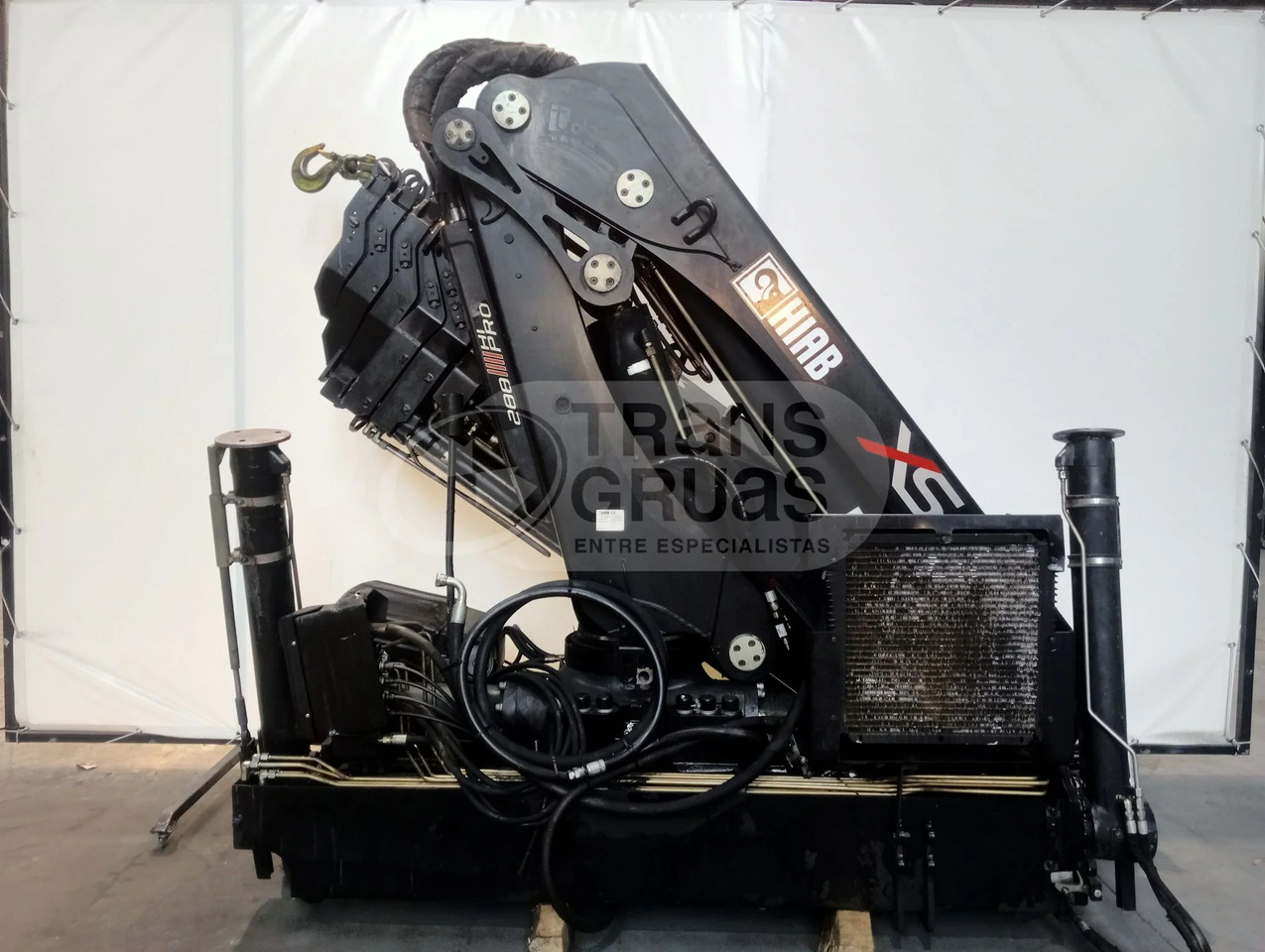Grúa hidráulica Hiab 288 E-6 HIPRO - Grúa para camión: foto 1 Grúa hidráulica Hiab 288 E-6 HIPRO - Grúa para camión: foto 1