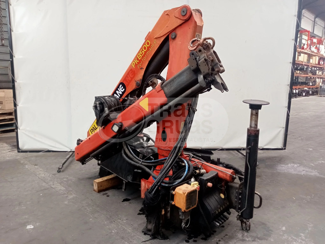 Grúa hidráulica Palfinger PK 8500 - Grúa para camión: foto 3 Grúa hidráulica Palfinger PK 8500 - Grúa para camión: foto 3