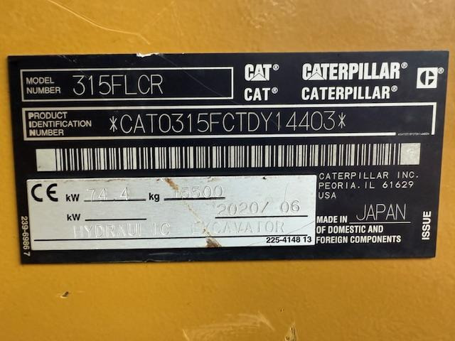 Cat 315 F LCR - Excavadora de cadenas: foto 5 Cat 315 F LCR - Excavadora de cadenas: foto 5