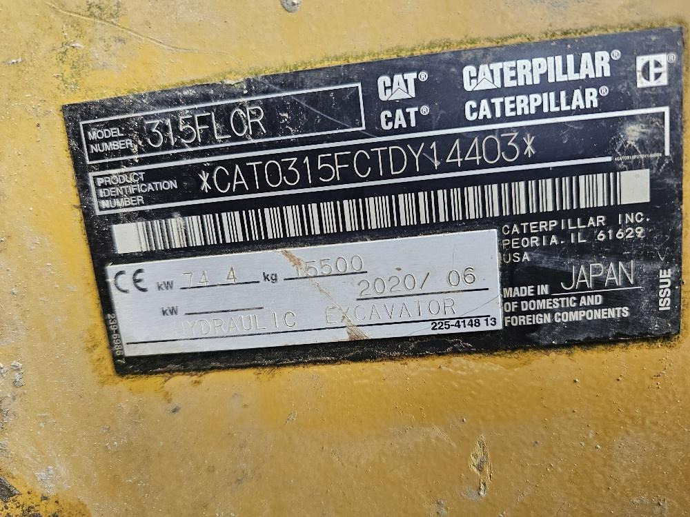 Cat 315 F LCR - Excavadora de cadenas: foto 5 Cat 315 F LCR - Excavadora de cadenas: foto 5