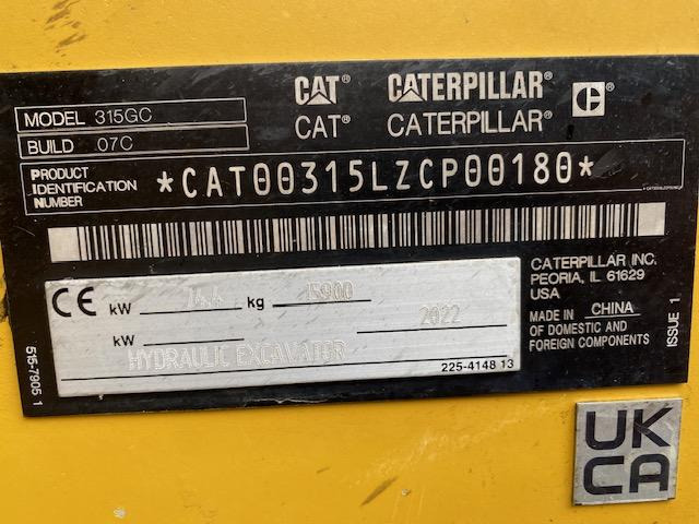 Cat 315 GC - Excavadora de cadenas: foto 5 Cat 315 GC - Excavadora de cadenas: foto 5