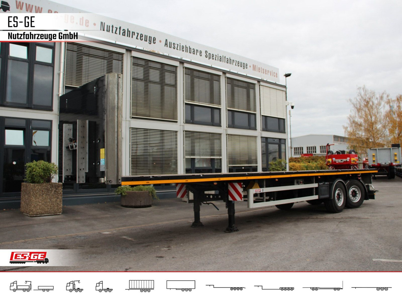 ES-GE 2-Achs-Sattelanhänger - Semirremolque plataforma/ Caja abierta: foto 2 ES-GE 2-Achs-Sattelanhänger - Semirremolque plataforma/ Caja abierta: foto 2