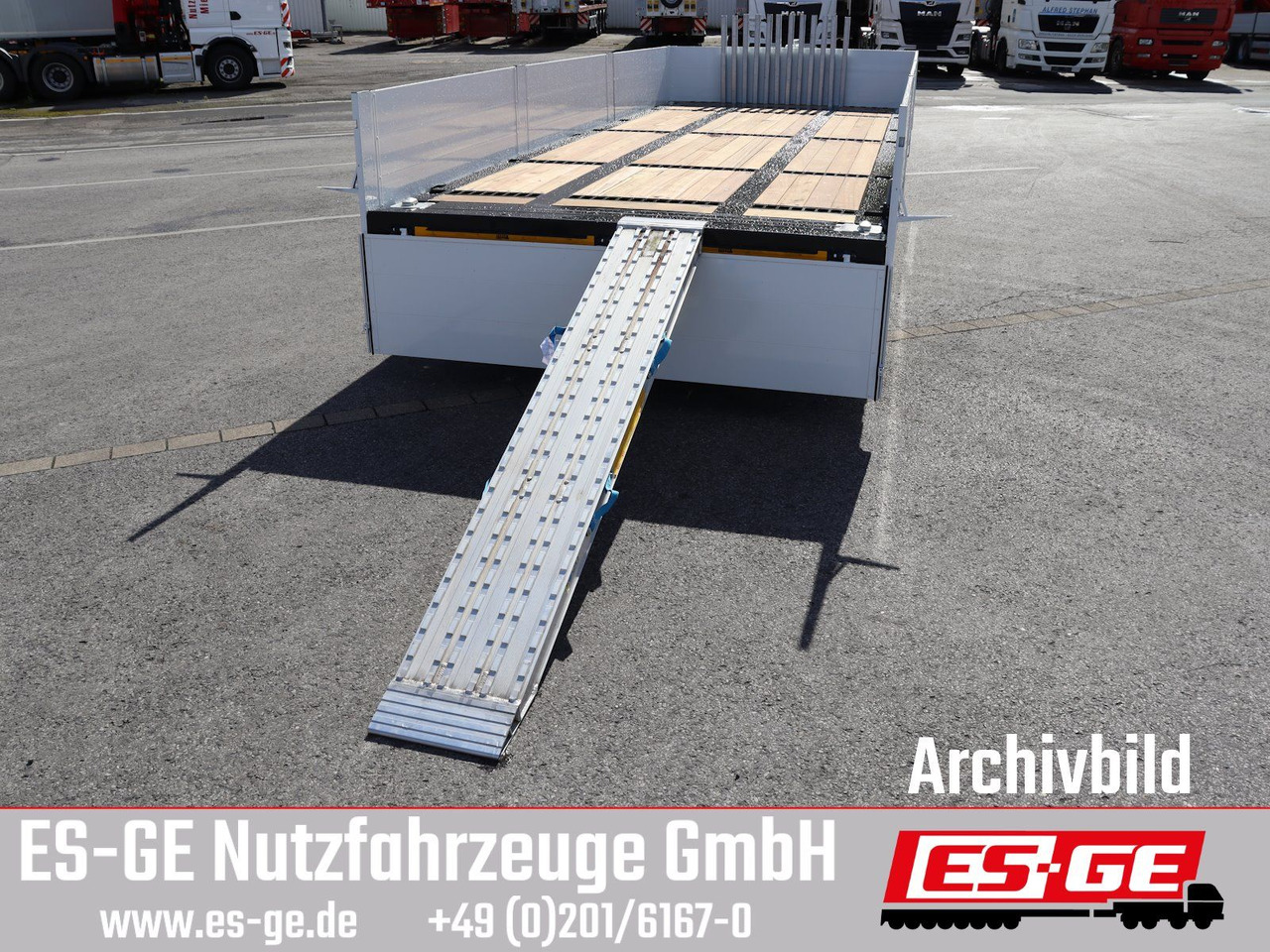 ES-GE Tandemanhänger - CV - Remolque plataforma/ Caja abierta: foto 5 ES-GE Tandemanhänger - CV - Remolque plataforma/ Caja abierta: foto 5