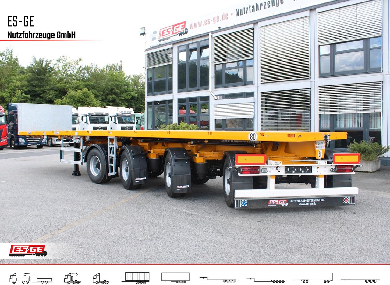 Faymonville MAX Trailer MAX410 Ballastauflieger - Semirremolque plataforma/ Caja abierta: foto 1 Faymonville MAX Trailer MAX410 Ballastauflieger - Semirremolque plataforma/ Caja abierta: foto 1